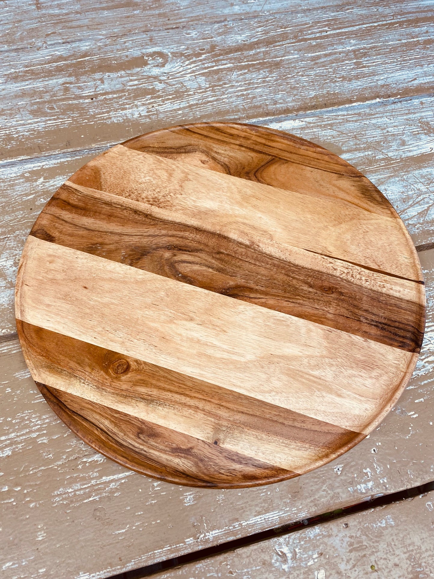 Bamboe schaal, doorsnee 37cm, per stuk