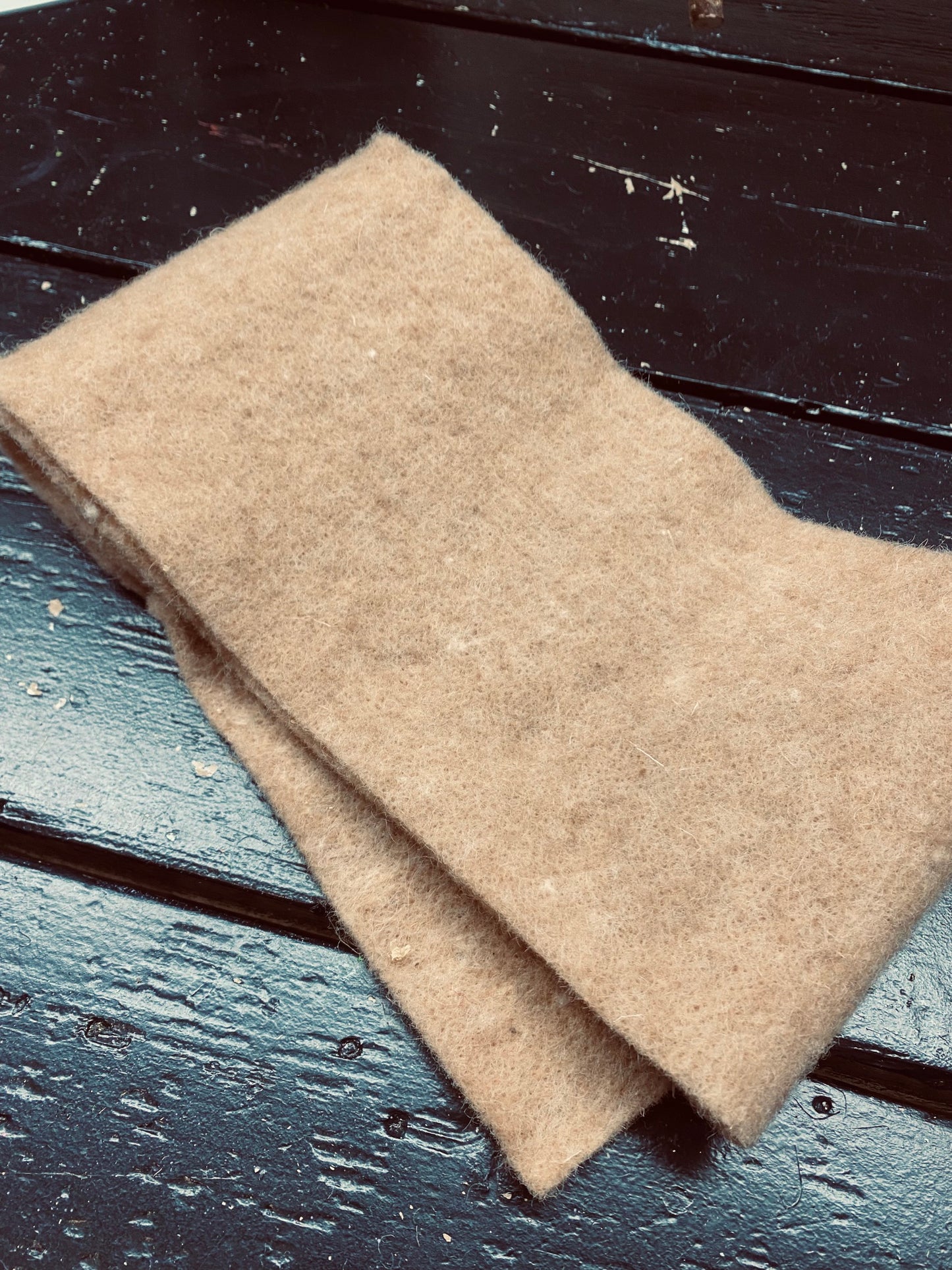 Vilt beige L50cm Br15cm