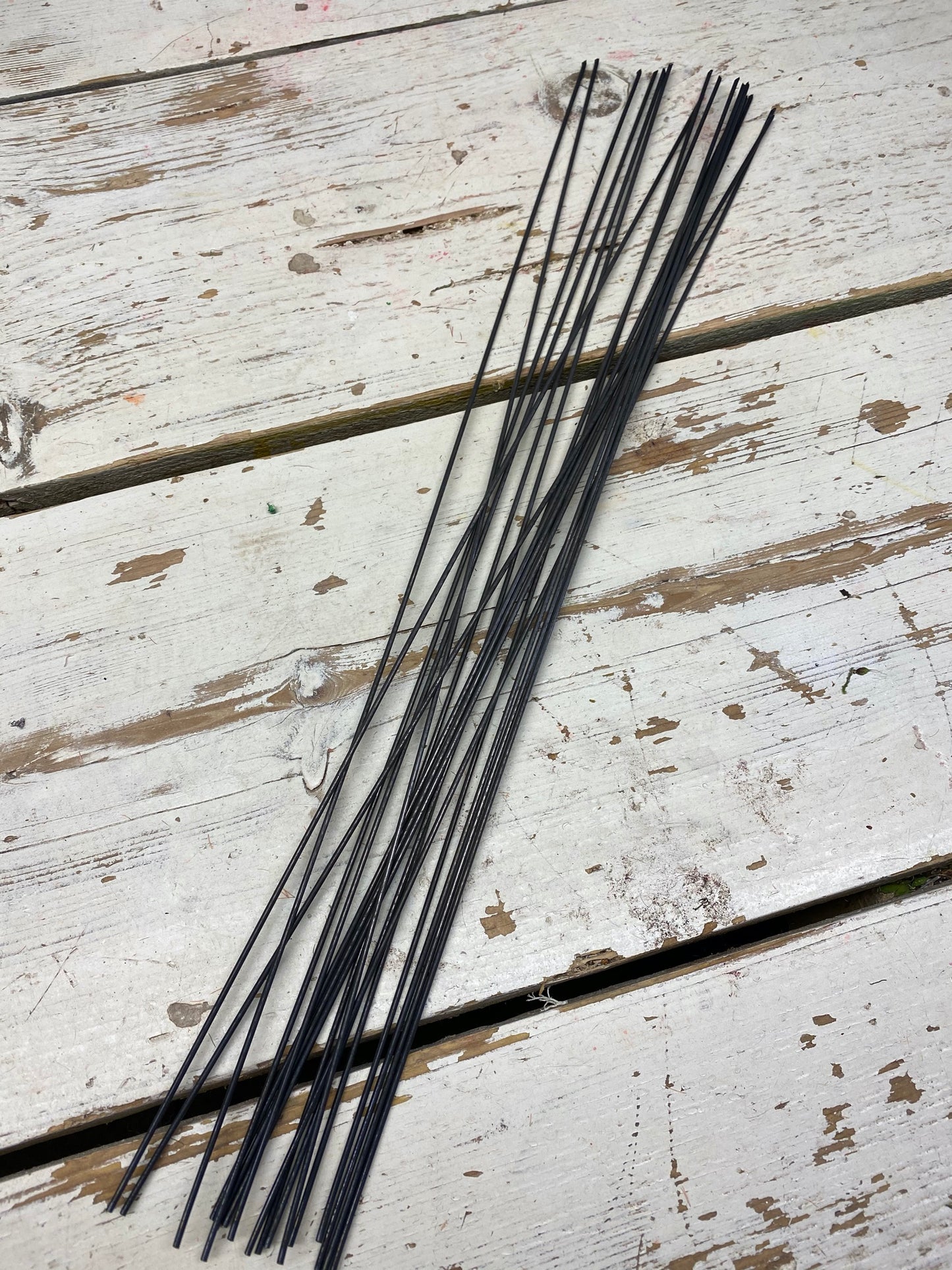 bloemendraad ongelakt 1,6mm dik, per stuk, L45cm