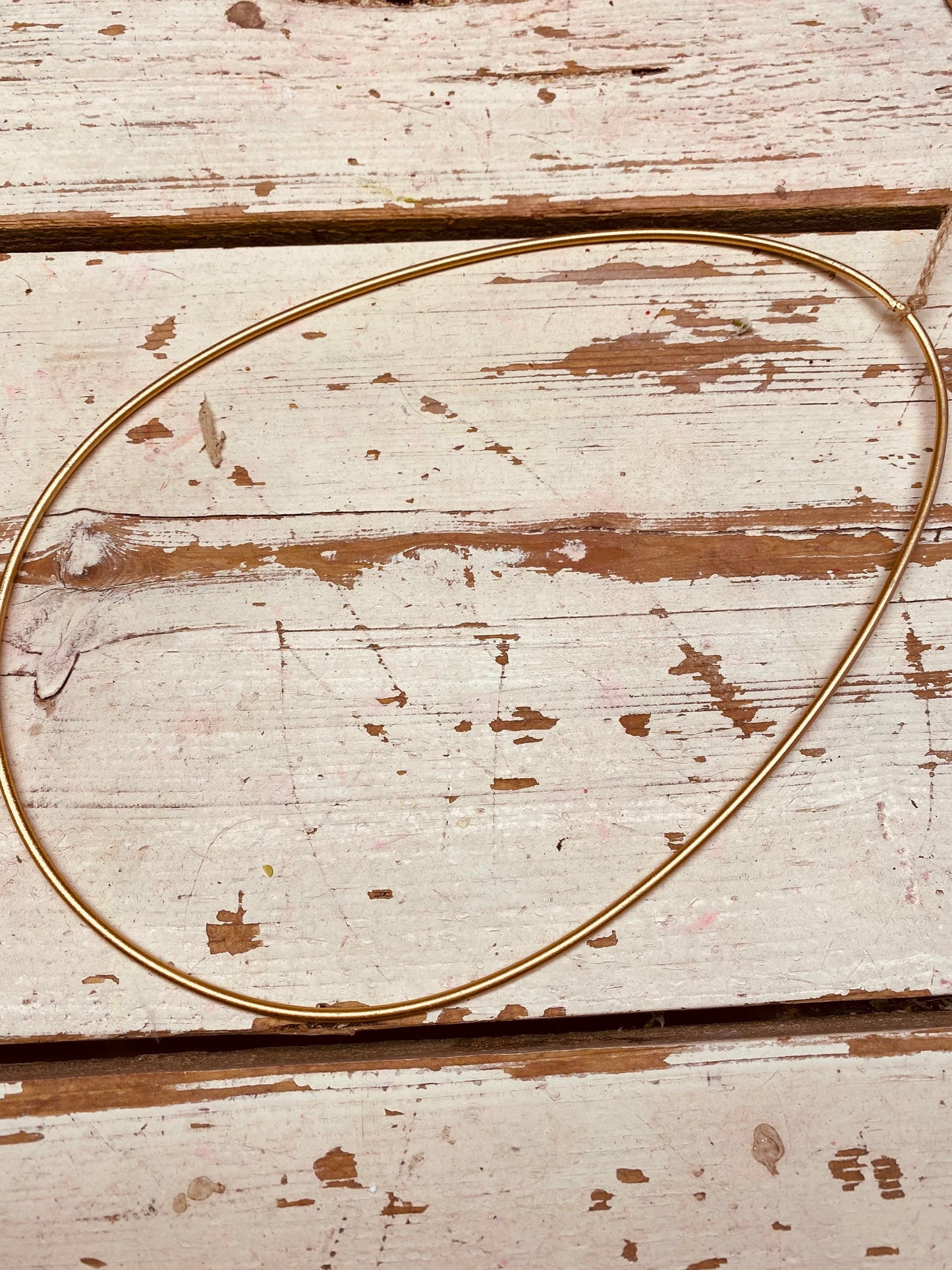 Ei frame, goud, ijzer, metaal, H25cm D17cm, per stuk