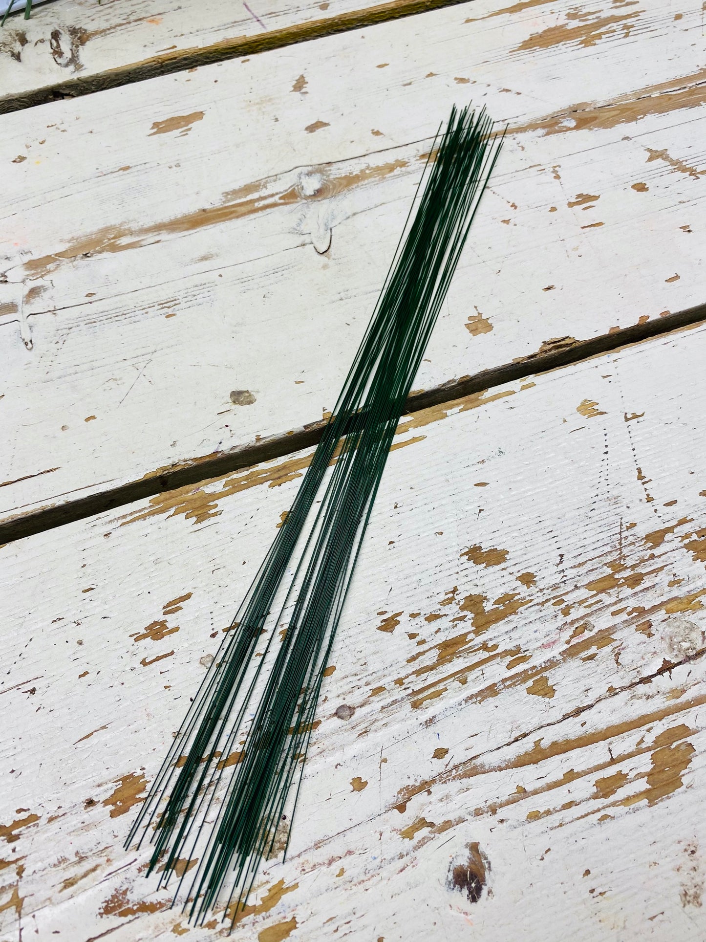 Bloemendraad gelakt, 4mm, 20 stuks, L13cm