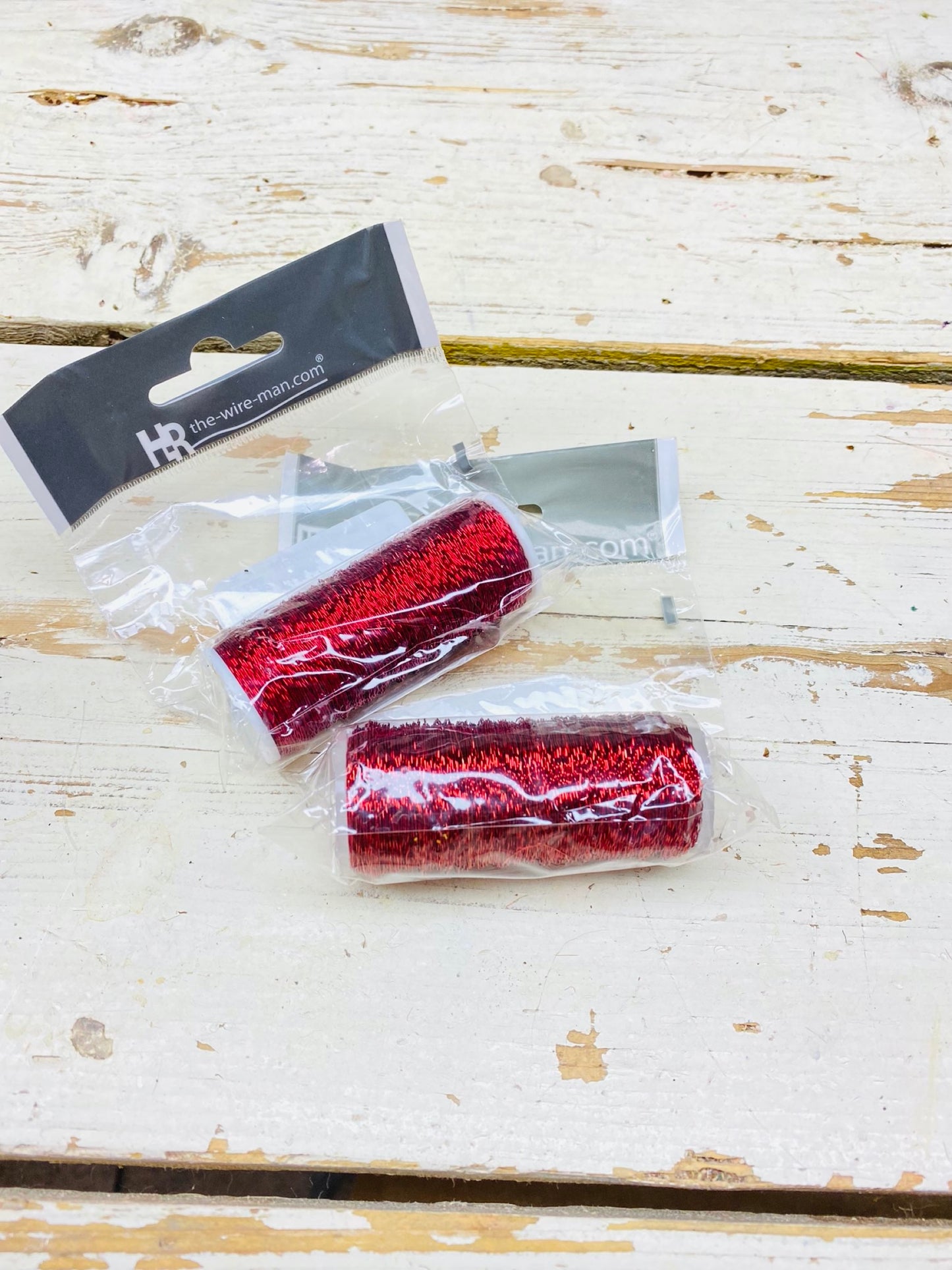 Bouillon draad rood per rol van 100 gram