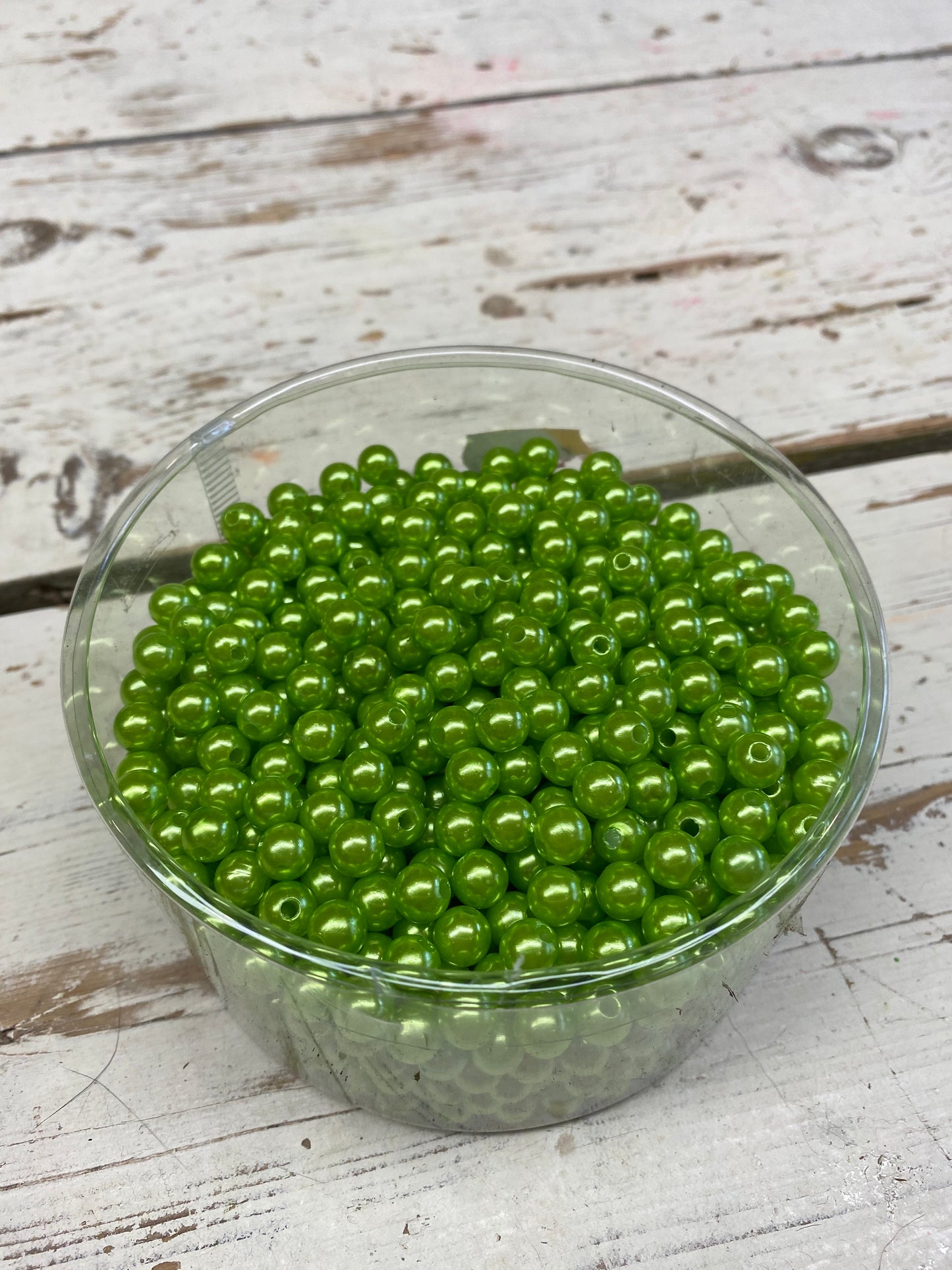 Parels groen per stuk