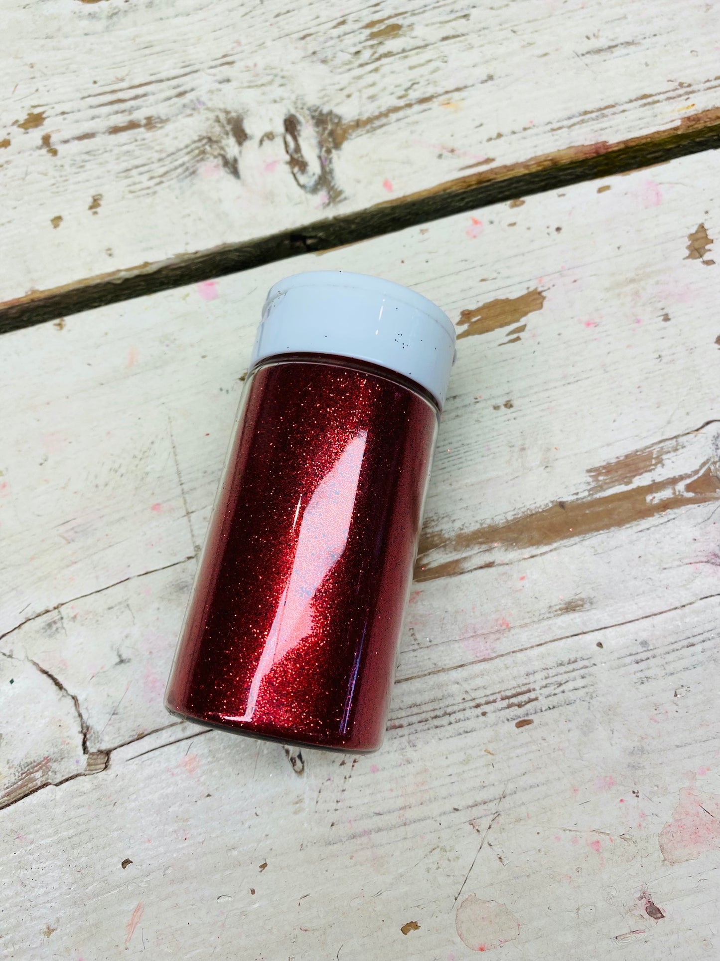 Glitter poeder, rood, 100gram