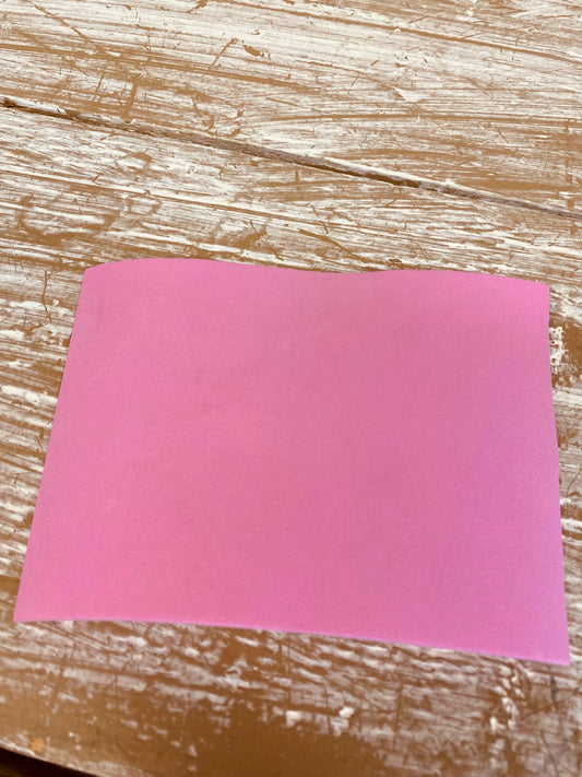 Vilt / Foam, roze, L15cm, Br10.5cm