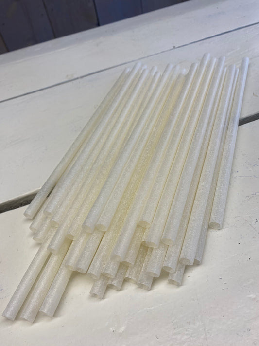 35 rietjes, Eco, wit/beige,