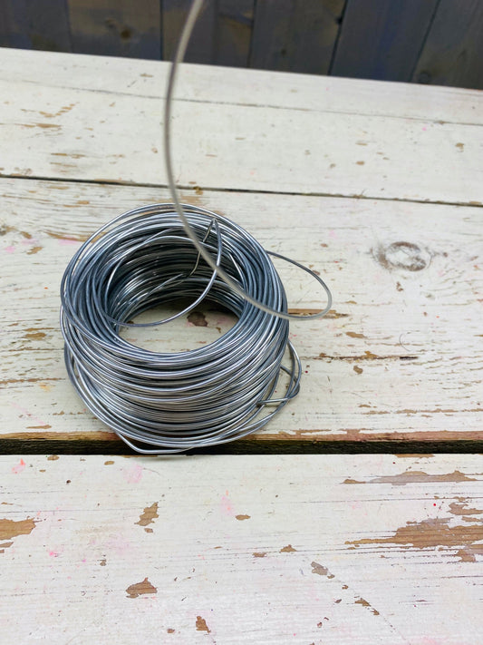 Aluminium draad zilver 2mm dik