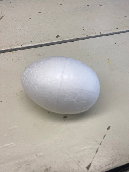 Tempex / Styropor ei bol D8cm