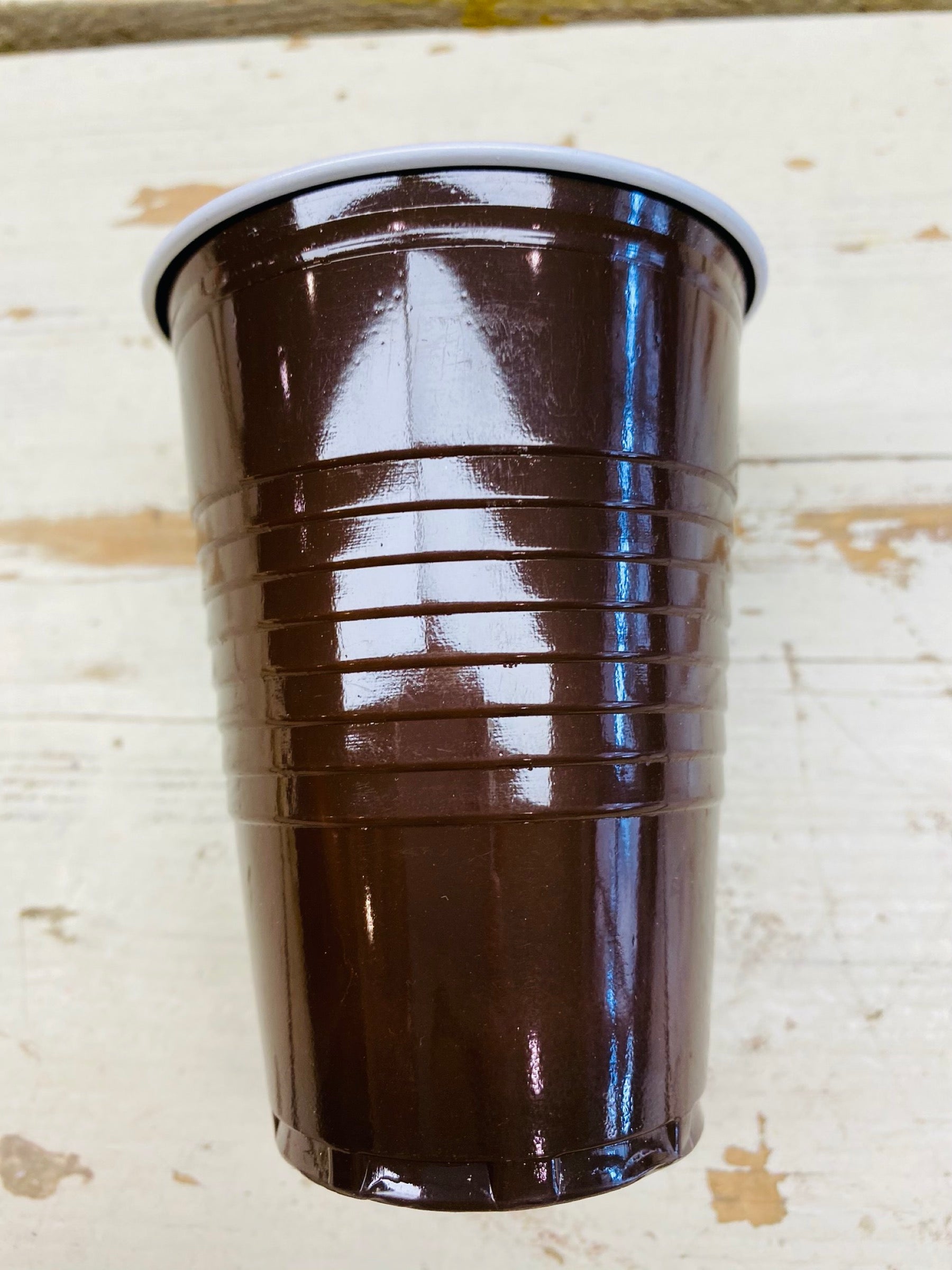 plastic koffie beker