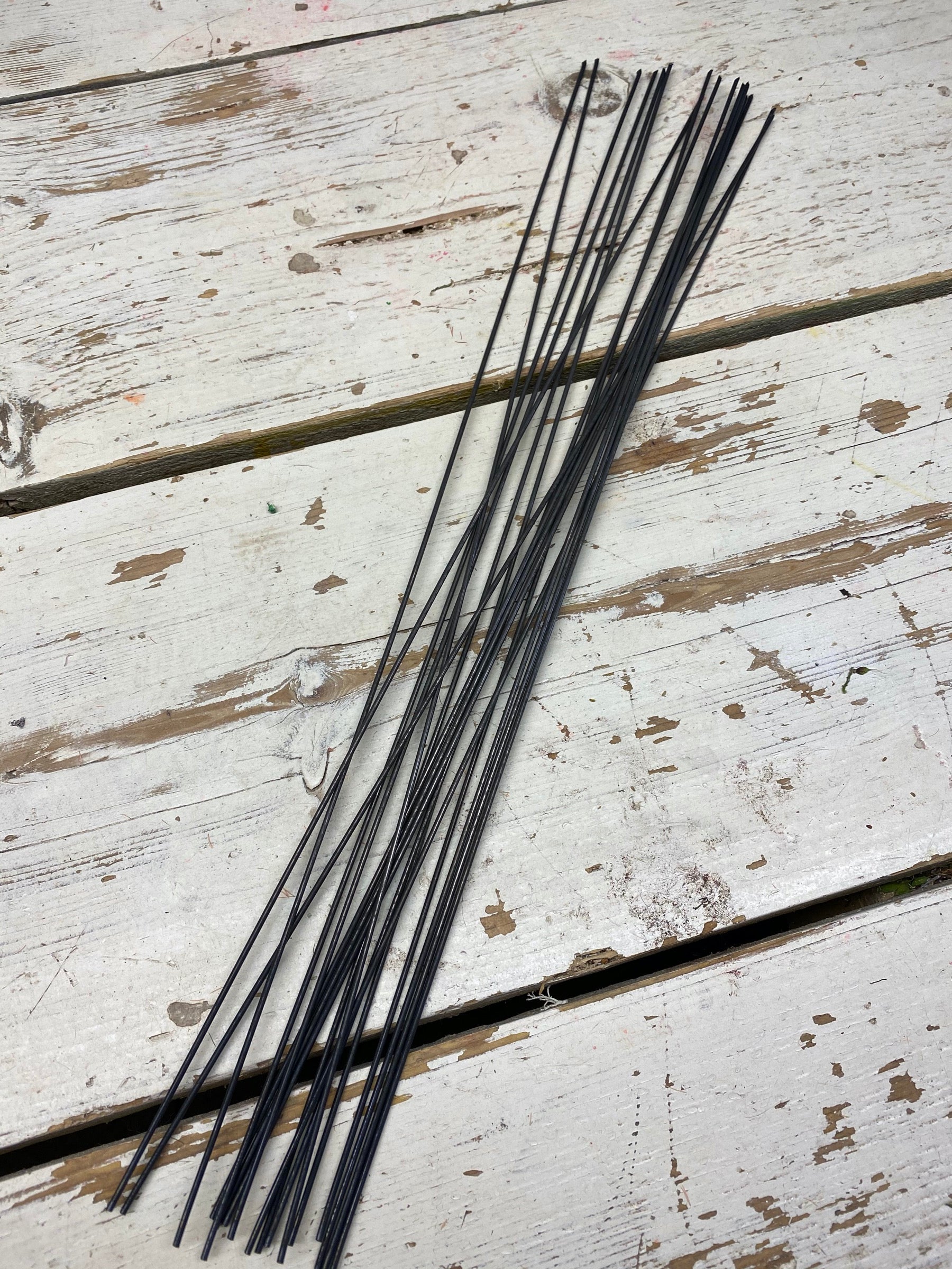 bloemendraad ongelakt 1,6mm dik, per stuk, L45cm