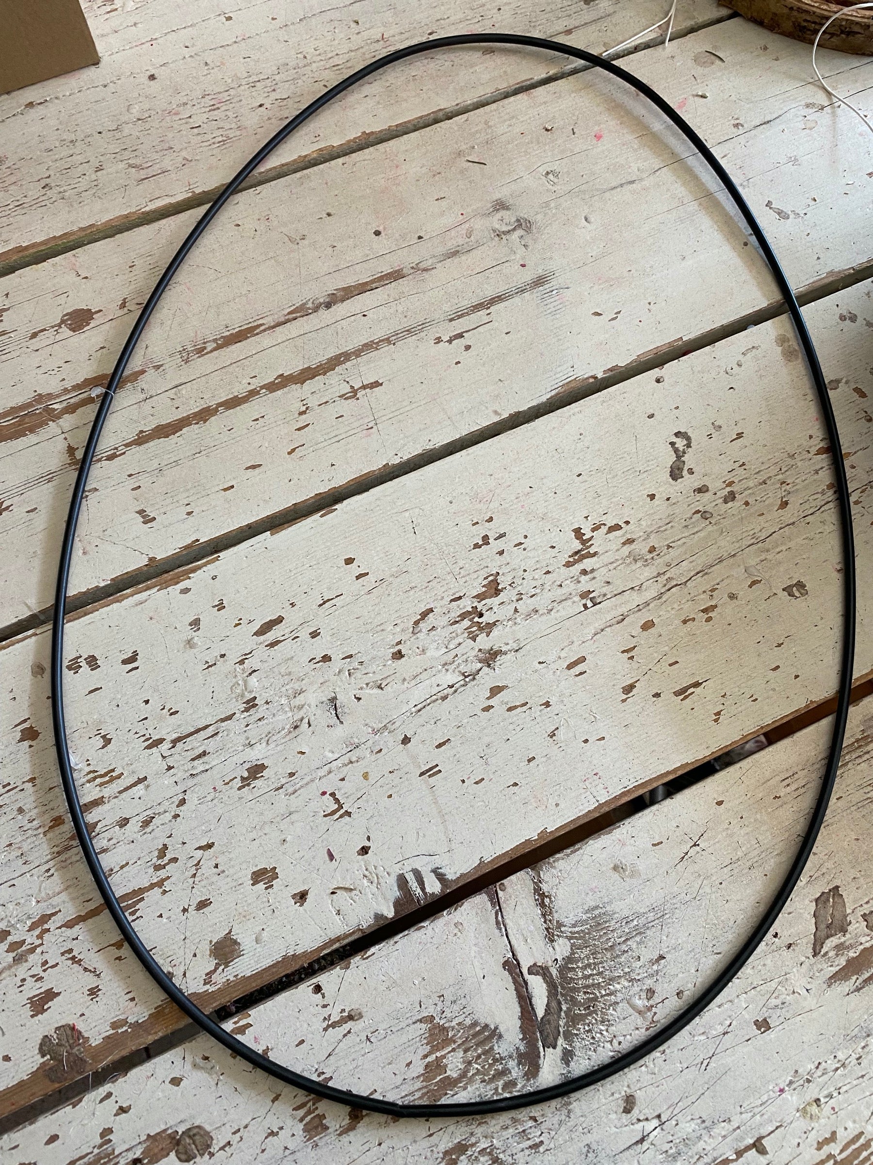 Ei frame, zwart metaal, H58cm