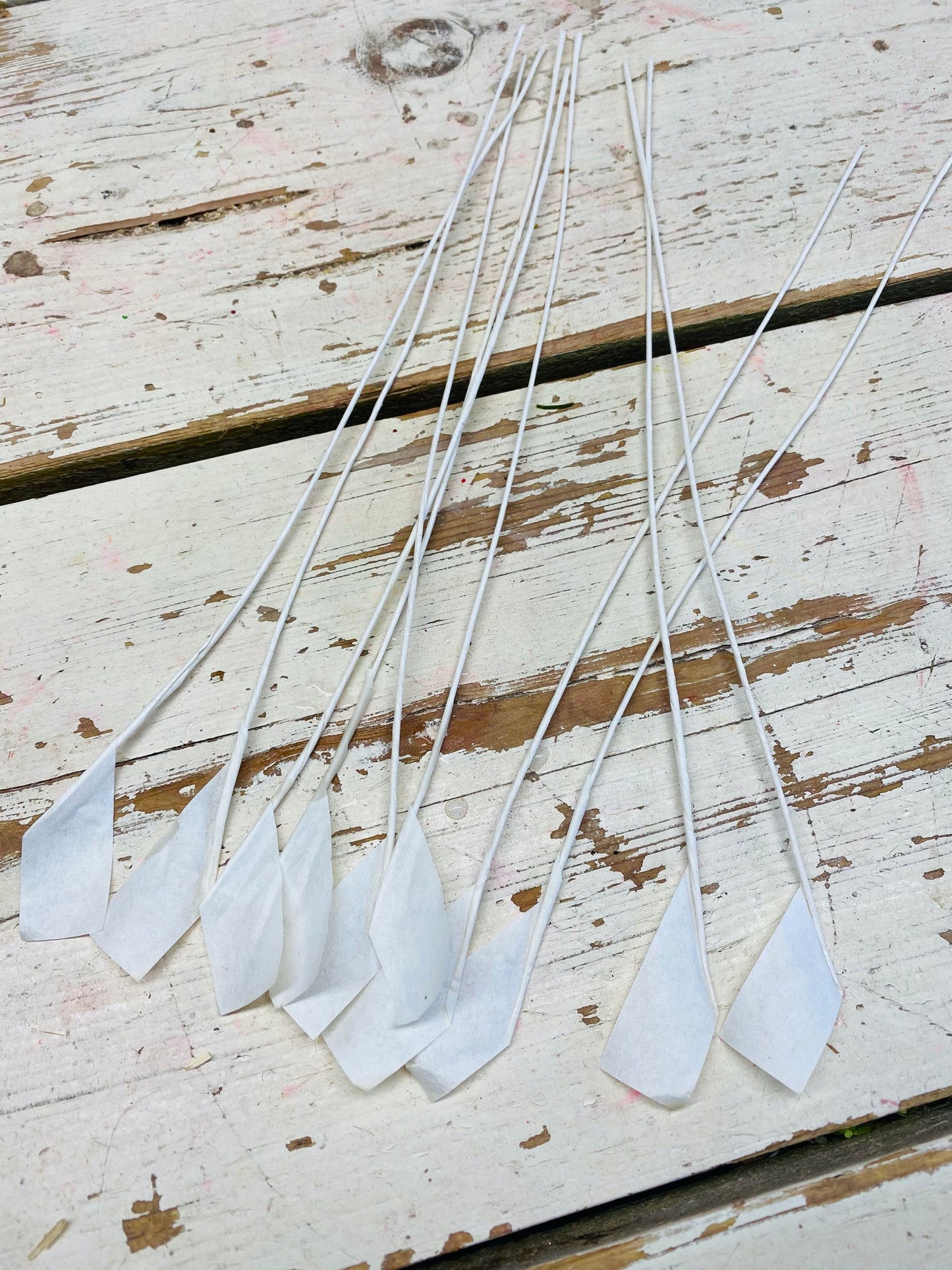 Eggshell Koyori, per 10 stuks