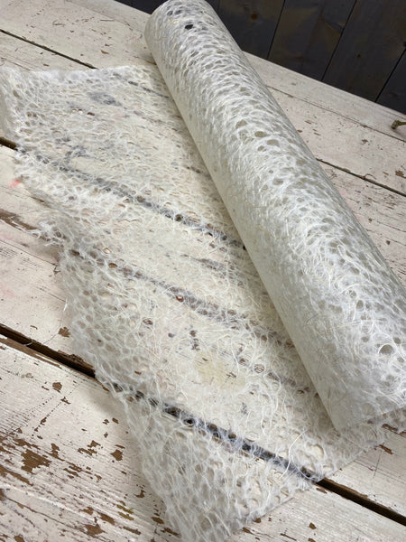 Washi Rakusui, Japans papier, ivoor, breedte 58cm, lengte 50cm, per vel