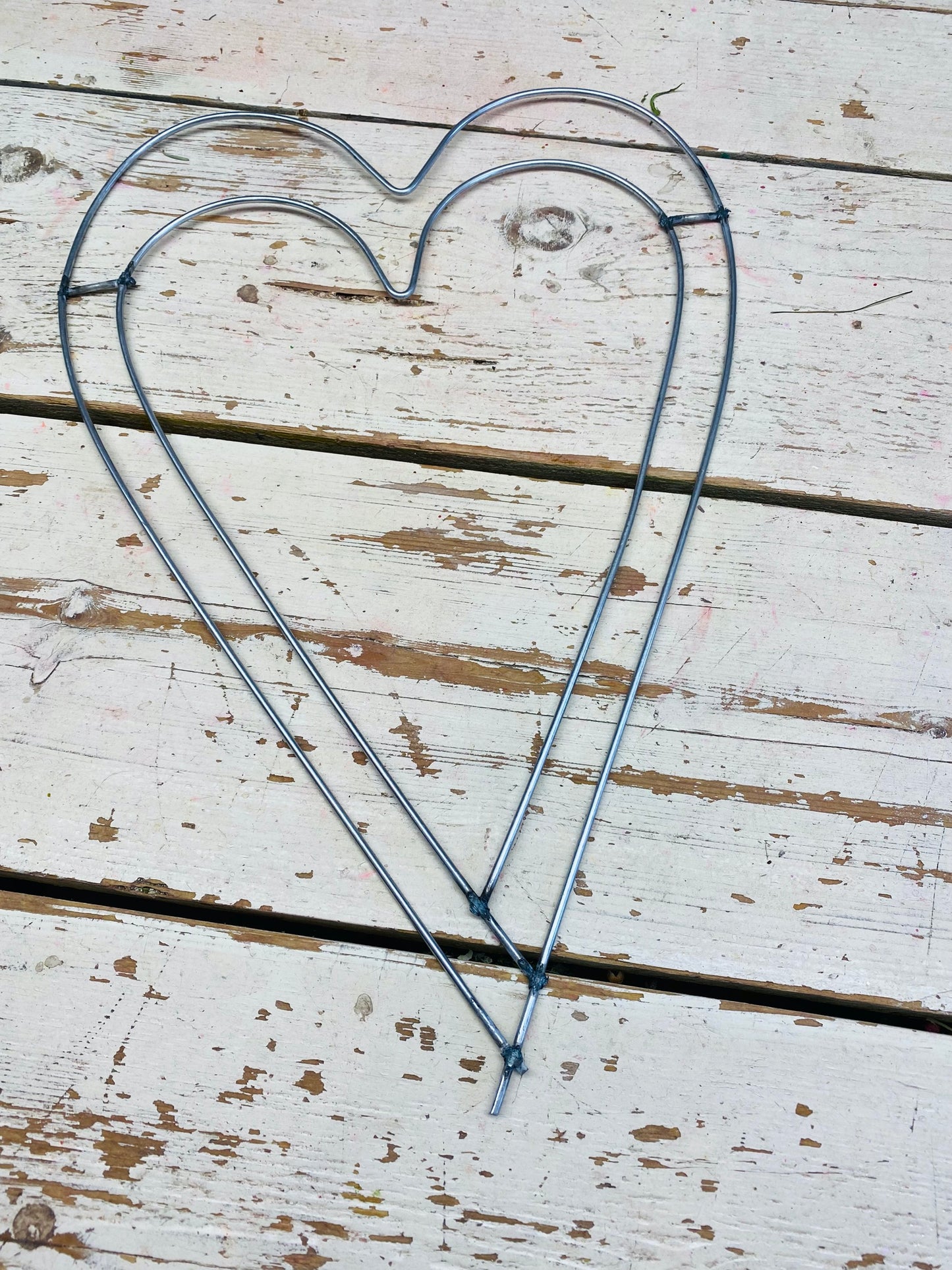 ijzeren hart, dubbele rand, L50cm B32cm
