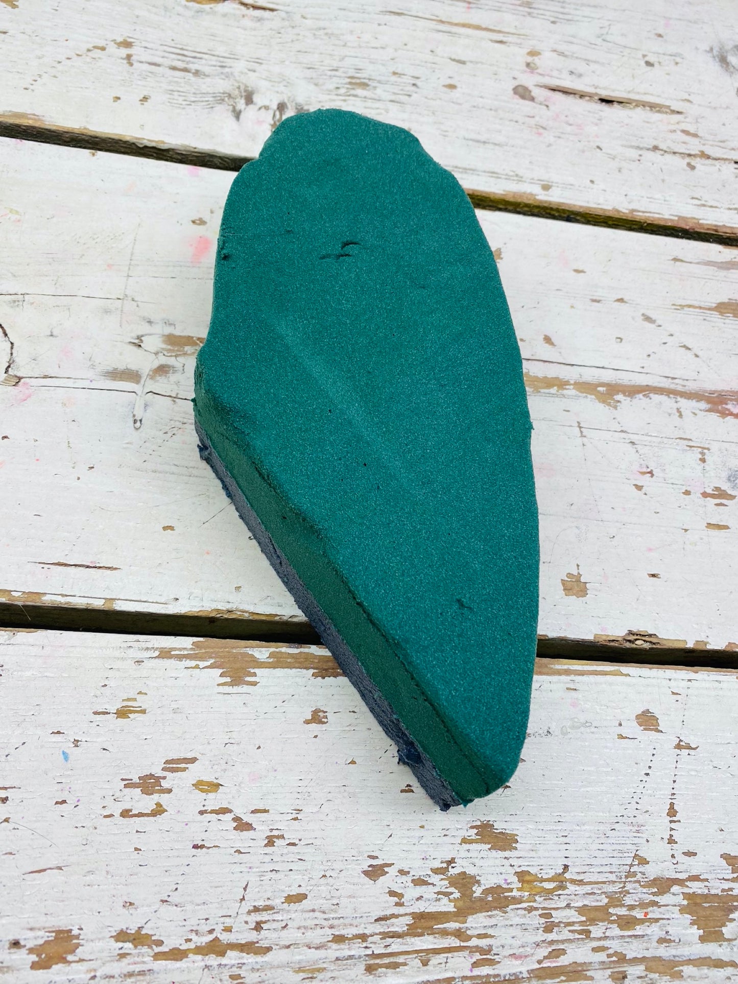 half Oasis hart, tempex onderzijde, L24cm