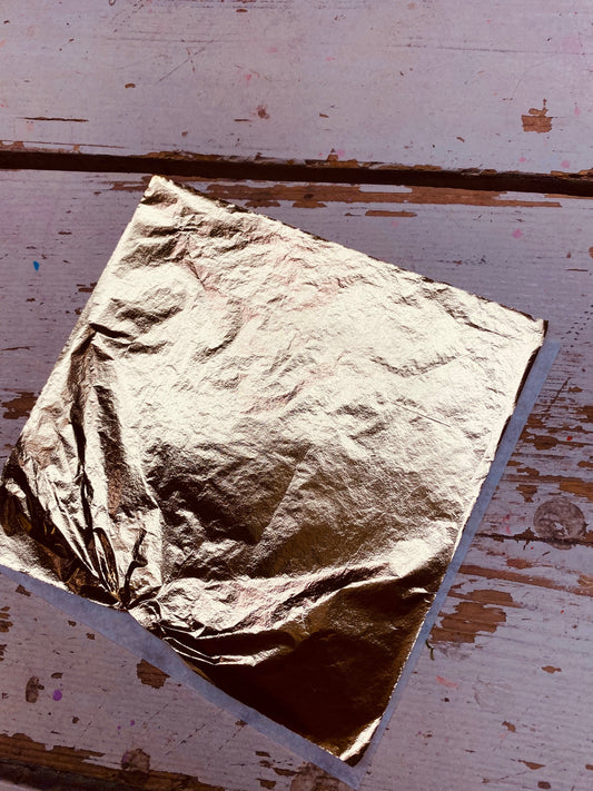 blad goud, per vel
