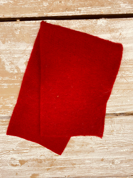 Vilt rood L50cm Br15cm