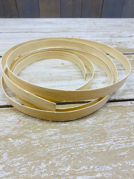 Rotan band, naturel, L3,5meter, H2,5cm