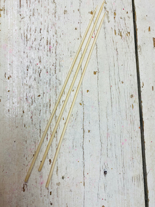 sate prikker, per 3 stuks, L25cm
