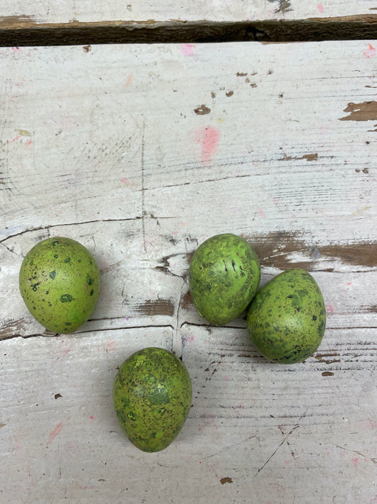 kwarteleitjes, groen, per10 stuks