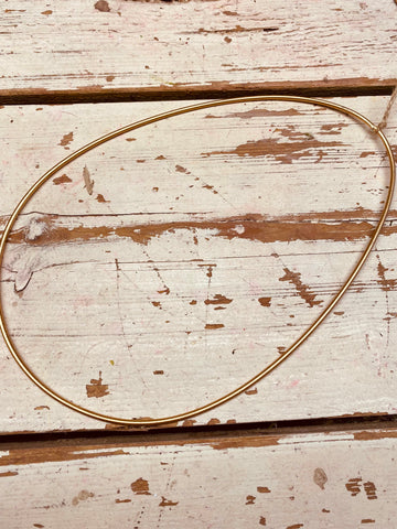 Ei frame, goud, ijzer, metaal, H25cm D17cm, per stuk