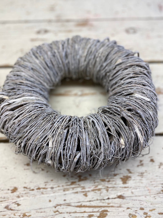 Krans Mactan whitewash 30cm doorsnee, per stuk