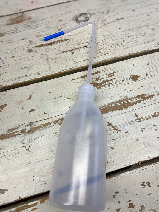 Water fles, pipet vuller, doceer flacon, per stuk