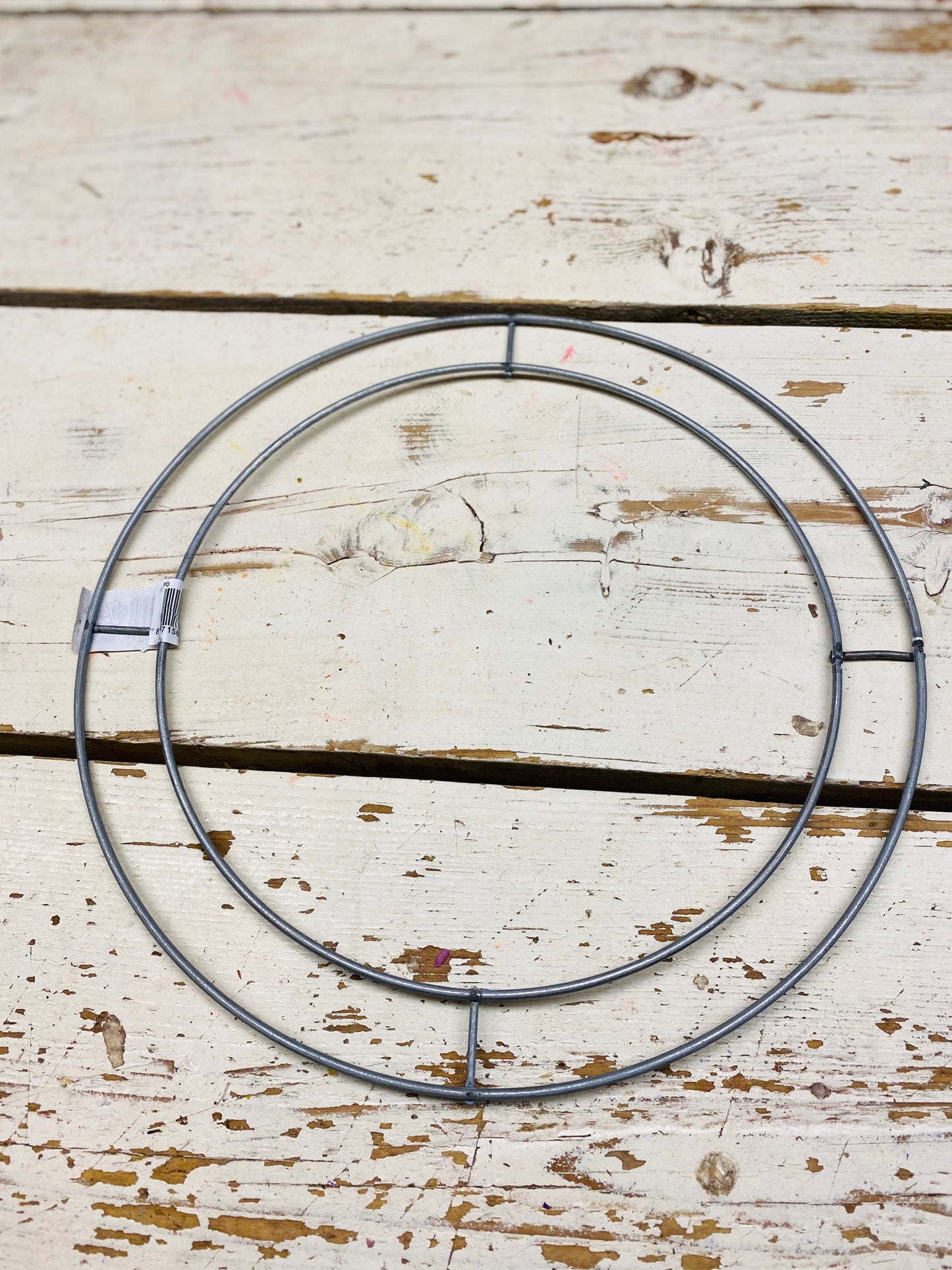 IJzeren dubbele ring 50cm doorsnee