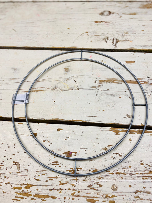 IJzeren dubbele ring 50cm doorsnee