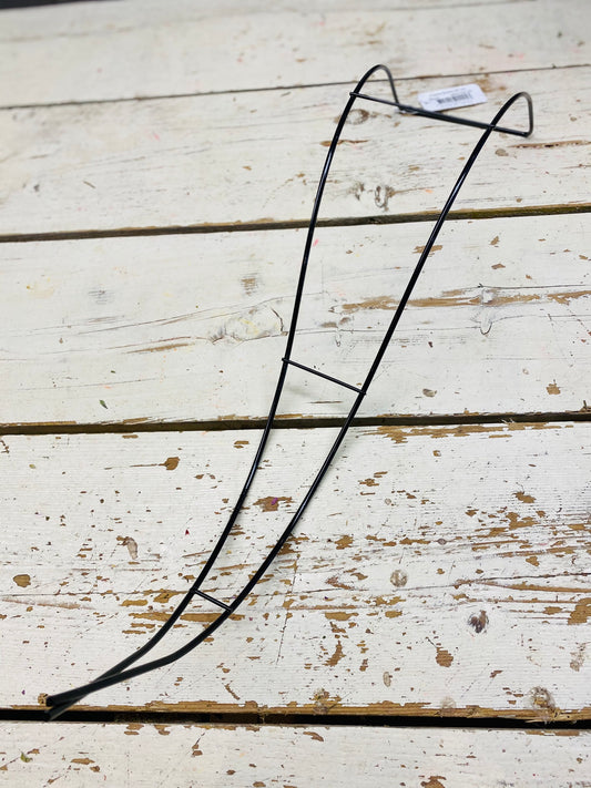 Snake, ijzeren frame, zwart, L65cm, breedte 13cm (nieuwe voorraad)