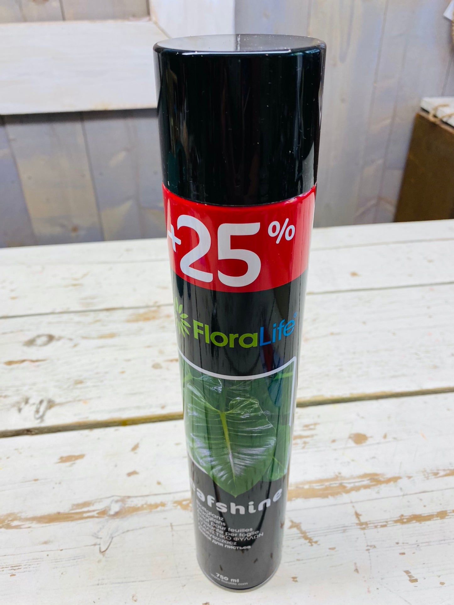 Blad glans, Floralife, grote bus 750 ml, per stuk