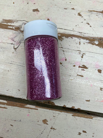 Glitter poeder, roze, 100gram